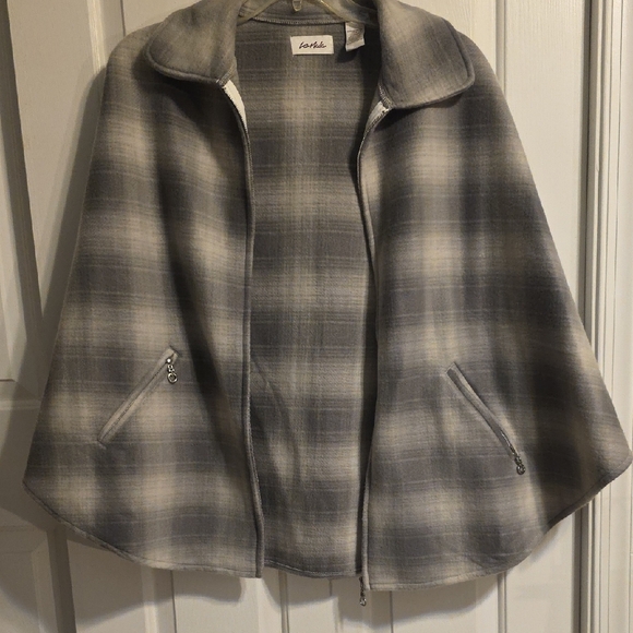 Moda Gray Textured Jacket - Picture 7 of 9